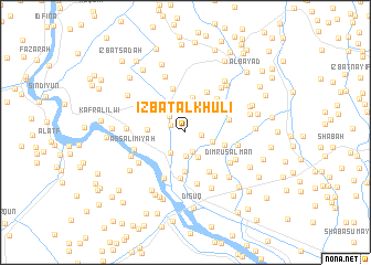 map of ‘Izbat al Khūlī