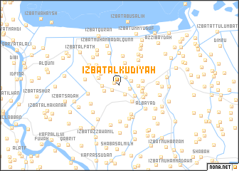 map of ‘Izbat al Kūdīyah