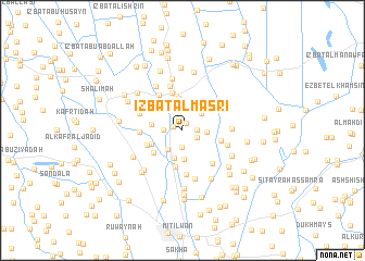 map of ‘Izbat al Maşrī