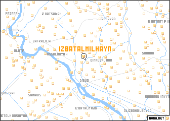 map of ‘Izbat al Milḩayn