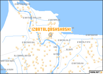 map of ‘Izbat al Qashshāshī