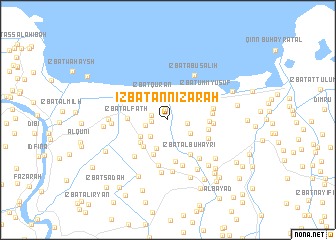 map of ‘Izbat an Niz̧ārah