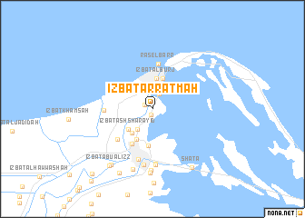 map of ‘Izbat ar Raţmah