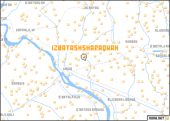 map of ‘Izbat ash Sharāqwah