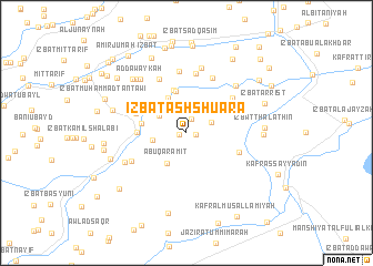 map of ‘Izbat ash Shu‘arāʼ