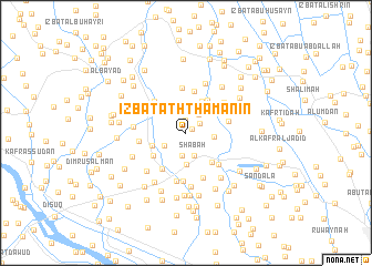 map of ‘Izbat ath Thamānīn