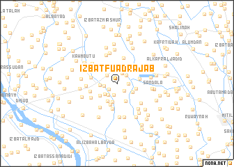 map of ‘Izbat Fuʼād Rajab