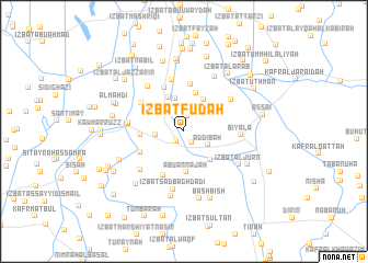 map of ‘Izbat Fūdah