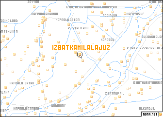 map of ‘Izbat Kāmil al ‘Ajūz