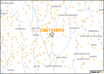 map of ‘Izbat Khamīs