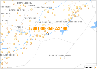 map of ‘Izbat Khārij az Zimām