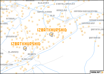 map of ‘Izbat Khūrshīd