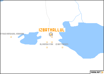 map of ‘Izbat Mallūl