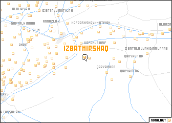 map of ‘Izbat Mirshāq