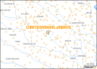 map of ‘Izbat Qism Awwal Jabāris