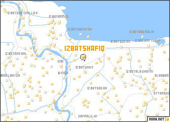 map of ‘Izbat Shafīq