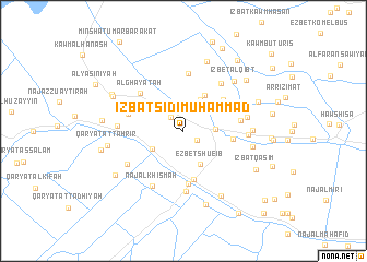 map of ‘Izbat Sīdī Muḩammad