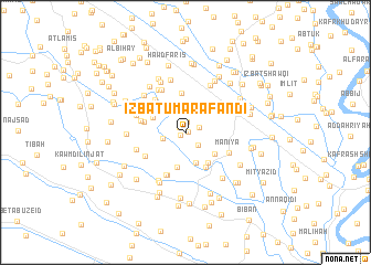 map of ‘Izbat ‘Umar Afandī