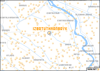 map of ‘Izbat ‘Uthmān Bayk