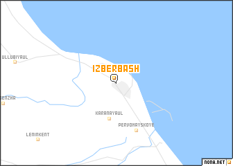 map of Izberbash