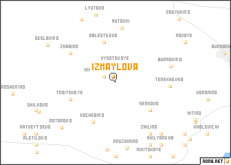 map of Izmaylova