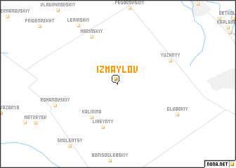 map of Izmaylov