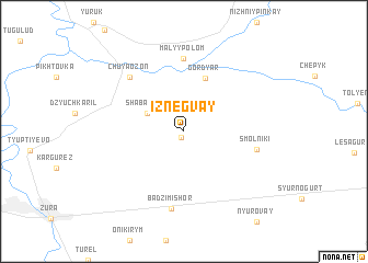 map of Iznegvay