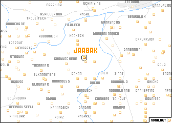 map of Jaabak