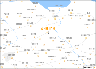 map of Jäätma