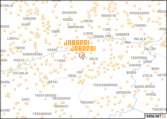 map of Jabārai