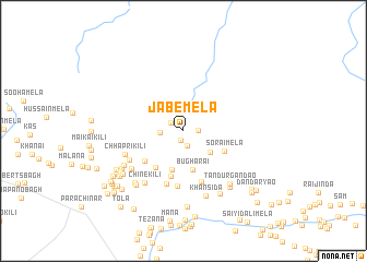 map of Jabe Mela