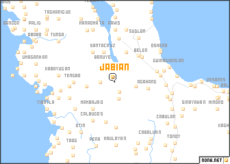 map of Jabian