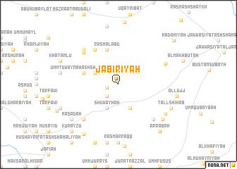 map of Jābirīyah