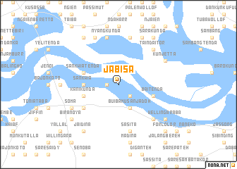 map of Jabisa