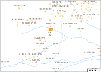 map of Jābī
