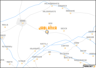 map of Jablanka
