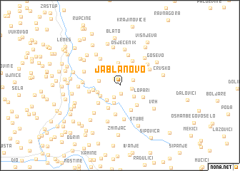 map of Jablanovo
