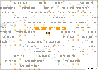 map of Jabłoń Piotrowice