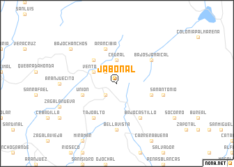 map of Jabonal