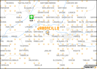 map of Jaboncillo