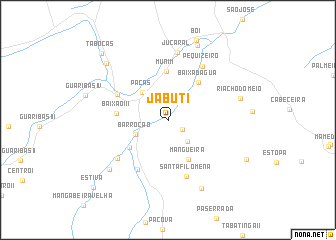 map of Jabuti