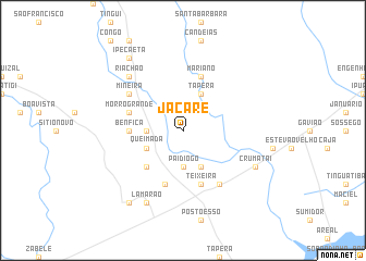 map of Jacaré