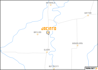 map of Jacinto