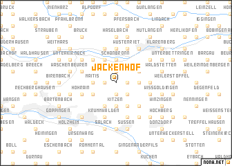 map of Jackenhof