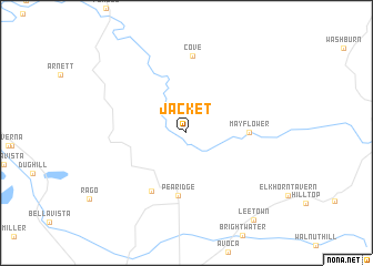 map of Jacket