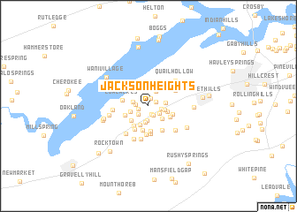 map of Jackson Heights