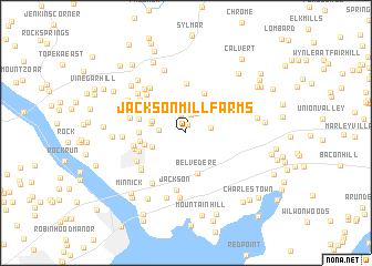 map of Jackson Mill Farms