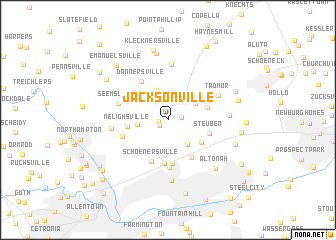 map of Jacksonville