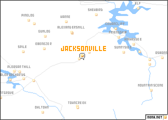 map of Jacksonville