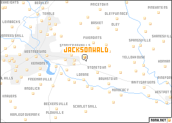 map of Jacksonwald